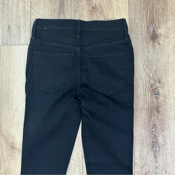 J. Crew 9" Mid-Rise Slim-Skinny Jean in Black Size 25 GUC - Picture 6 of 8